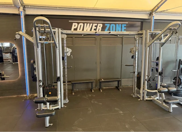 Cruce de poleas 8 estaciones