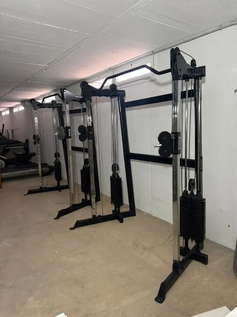 Multiestación completa de poleas