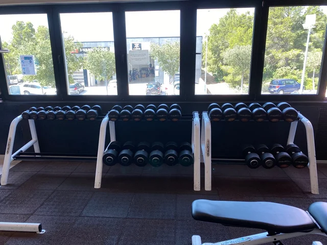 mancuernero completo de 2,5kg a 40kg