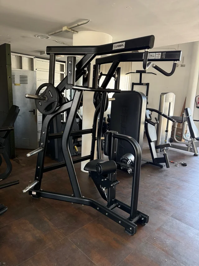 Jalón Dorsal IsoLateral Palanca Black Series Titanium Strenght