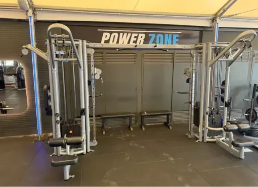 Cruce de poleas 8 estaciones