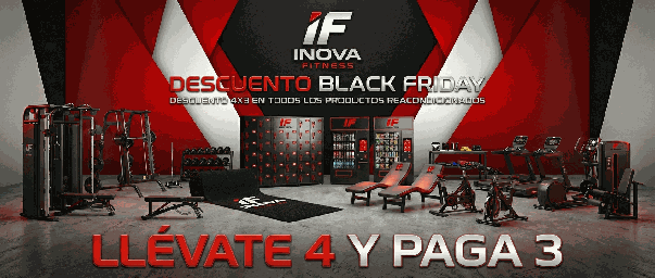 Oferta Black Friday 4x3 Inova Fitness